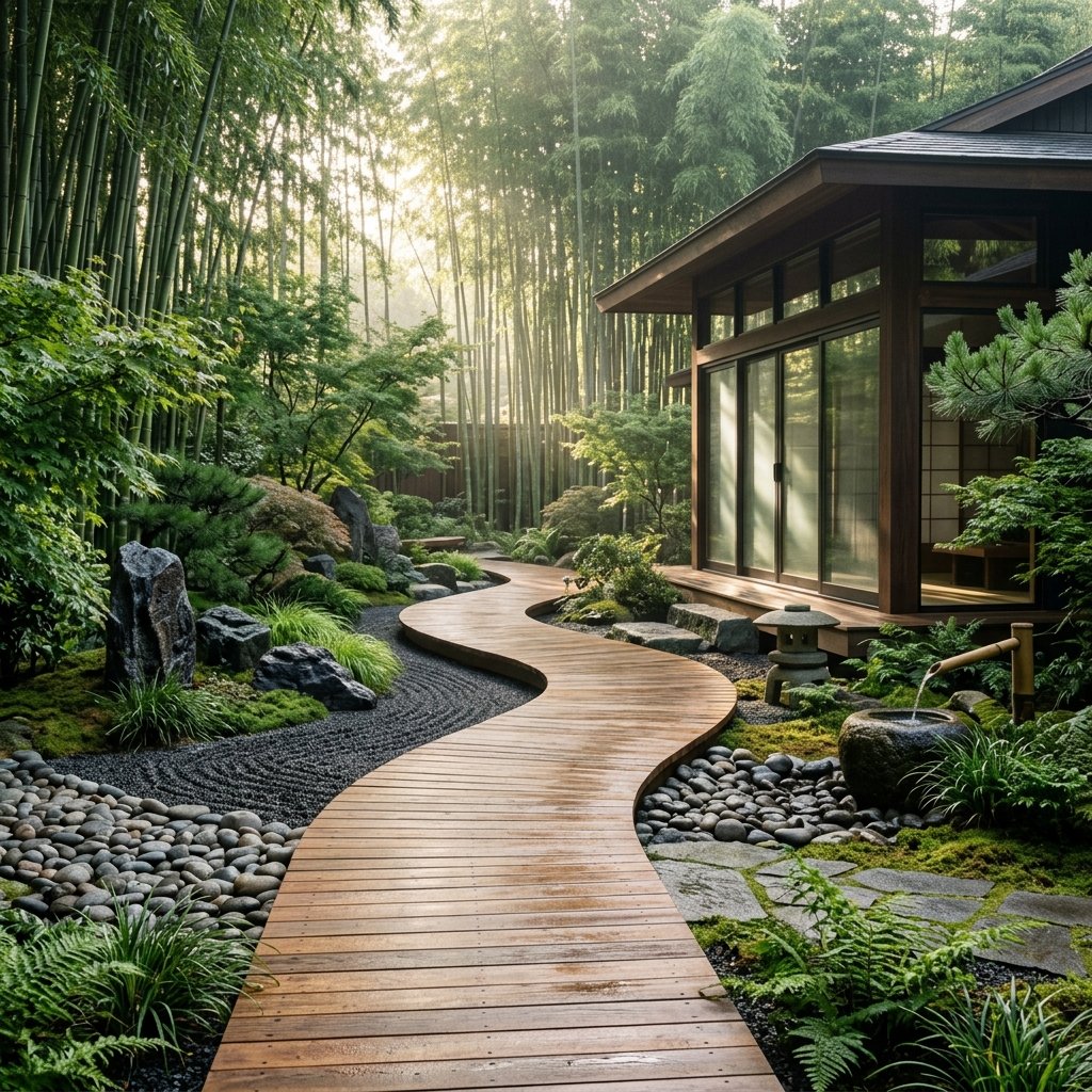 Deck Jardim Zen